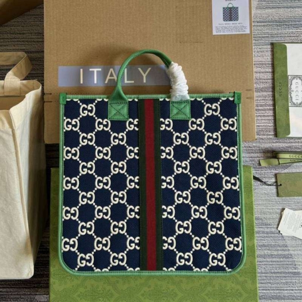 Lowest price challenge Gucci Adults OK! Children's GG fake tote bag? 605831 H0GA0 4974
