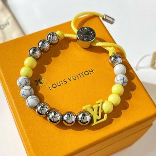 Louis Vuitton Bracelet Monogram Bead Bracelet vuc49115