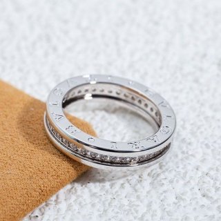 Bulgari Ring Replica B.zero1 White Gold Buh75767