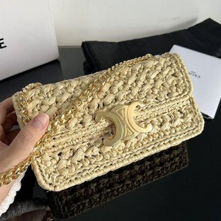 ★Japan!! Popular! Celine One Stud Raffia Bag Replica Ceh80905