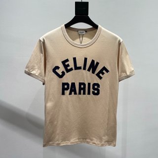 Free Shipping Celine Paris T-shirt Replica Cotton Jersey Short Sleeve Ceo70107