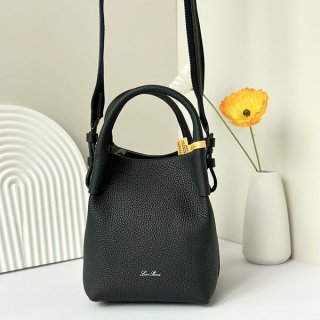 Loro Piana Micro Vail Cheap Leather Shoulder Handbag FAM79