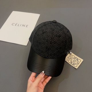 Sold out and popular ☆ Elegant Loewe Anagram replica embroidered cap lop44464