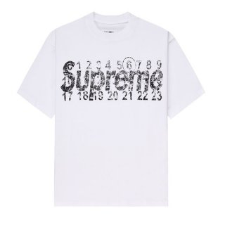 Supreme MM6 Maison Margiela knockoff 2024 Spring/Summer new collaboration t-shirt shr82359