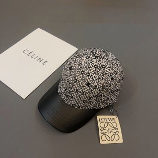 Very popular!! New color Loewe Anagram Embroidered Cap Fake loj16412