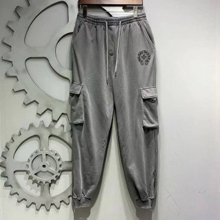 New Chrome Hearts [CH Sweatpants] ◆ Scroll Label Copy Kum98943