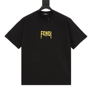 Cheap price! Fendi replica logo printed cotton T-shirt fep44337