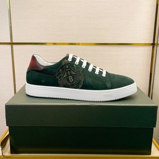 [Berluti] Playtime Scritto Replica Leather Sneakers ★ Green bet85241