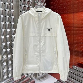 Very popular: Prada Re-Nylon windbreaker jacket replica puy90009