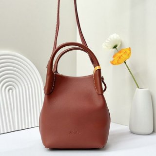 Loro Piana Micro Vail Copy Leather Shoulder Handbag FAM7943