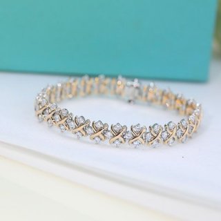 Extremely rare! Tiffany Venetian Link Bracelet Replica Tiy89874
