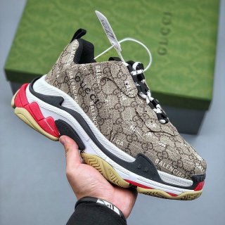 ☆Super popular☆Gucci Balenciaga Replica The Hacker Project Triple S Sneakers 677192ULZ109795