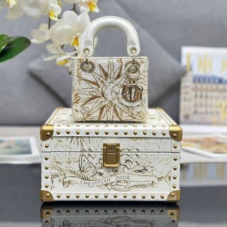 Dior Replica Reve dInfini Lady Dior Medium Handbag dek32453