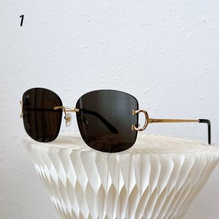 Perfect gift: Cartier Boeing Metal Sunglasses, fake, for men and women, 9 colors, kam06262