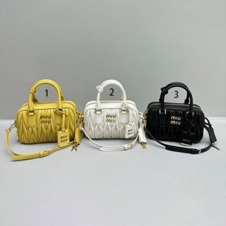 Extremely rare! Miu Miu replica Matelasse top handle small bag in 3 colors 5BB123N88F000