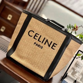 Celine Large Square Cabas Logo Tote Bag Replica Cel01029