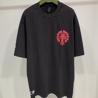 No.1 Popular Chrome Hearts Horseshoe Back Print T-shirt Kup29068
