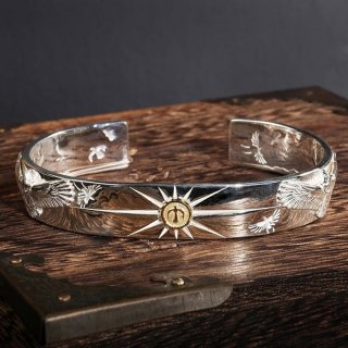 Mercari Goro's fake bangle eagle bracelet silver street American casual accessory goa05092