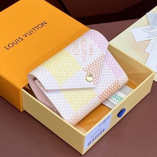 Overwhelmingly cute Louis Vuitton] Portefeuille Copy Victorine N40638