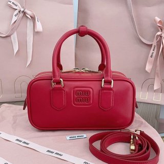 Quick delivery Miu Miu fake logo shoulder top handle small bag myg73744