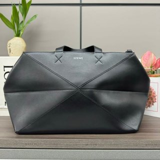 Convenient Loewe fake calfskin puzzle fold duffle bag loj88367