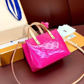 New Arrival * Louis Vuitton * Replica Reed PM Enamel Monogram with Clip Chain M24144