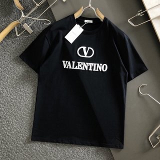 Very popular!! New color Valentino VLTN logo cotton patchwork T-shirt fake Vub00467