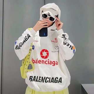 Cheap Balenciaga Replica Top League Oversized Hoodie 767885TPVF19000 with Tracking