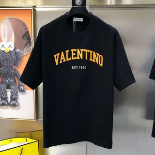 High-end brand Valentino copy jersey embroidered T-shirt Vus08809