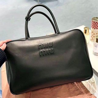 Miu Miu Leather Top Handle Bag Replica myc88970