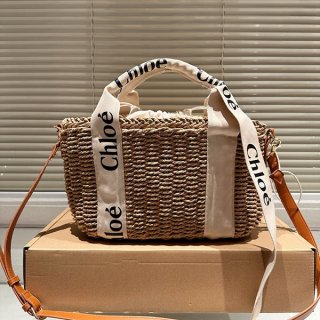 Very popular! Chloe Basket Bag Replica Logo Handbag chs69478