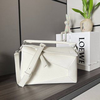 Attention★Loewe Satin Calf Copy Puzzle Edge Shoulder Bag Small lol43994