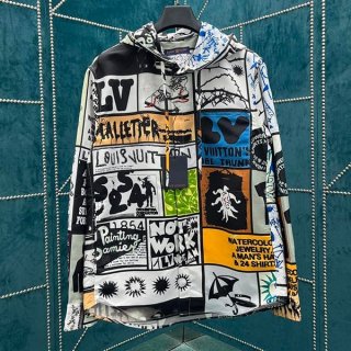 RecommendedLouis Vuitton Silk Blend Overshirt Replica 1AFAV8