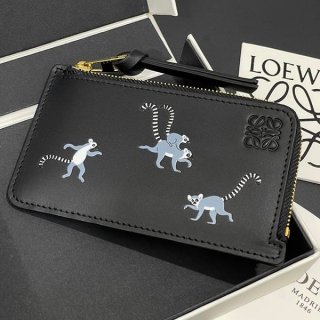 ★Japan!! Popular! Loewe logo coin card holder copy loi85078