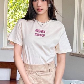 Popular all over the world? Miu Miu Jersey T-shirt copy mym41657