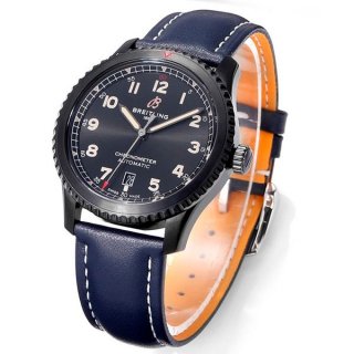Breitling Replica Aviator 8 Automatic 41 Black Steel Curtiss Warhawk M173152