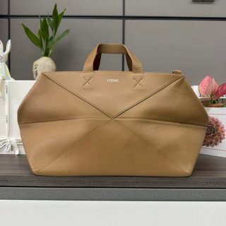 No.1 popular Loewe fake calfskin puzzle fold duffel bag loy63899