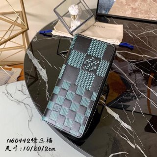Louis Vuitton Zippy Wallet Replica Vertical Damier N60442