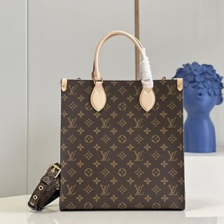 Eye-catching color Louis Vuitton Sac Plat PM Monogram replica M45848