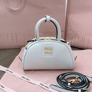Hard to find Miu Miu leather top handle bag myb98352
