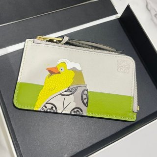 Secured Loewe Logo Coin Card Holder Replica loe43698