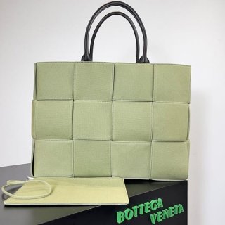 No.1 Popular Bottega Veneta Replica Large Arco Tote Bag Canvas bov38559
