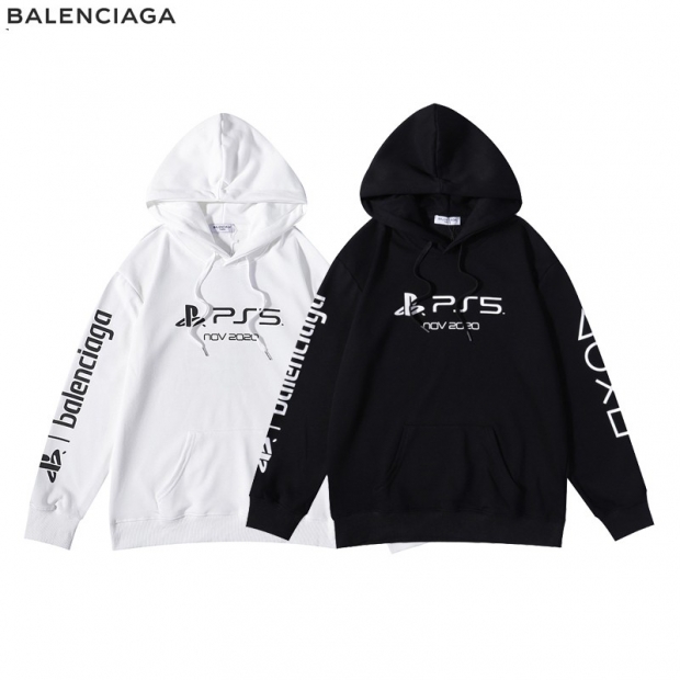 Very popular! ★Balenciaga hoodie replica★Oversized PlayStation hoodie 651799TKVF41070