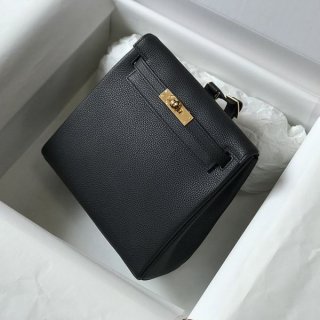 Hermes Kelly Ado PM Replica Backpack Kelly Ado Gold Hardware