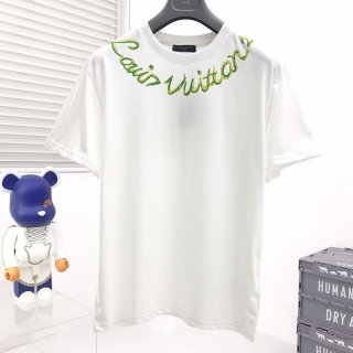No.1 in popularity ◆ Louis Vuitton ◆ T-shirt top short sleeve men's red parody vua95346