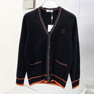 Extremely rare! Hermes stitched long sleeve cardigan copy erk26790