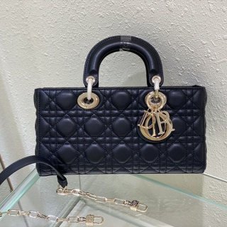 Latest and stylish Dior Lady D-JOY Medium Bag Cannage Leather dex64241