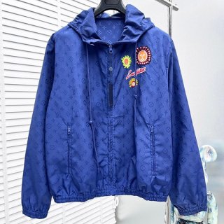 Louis Vuitton x YK Replica Monogram Face Windbreaker 1AB7MO