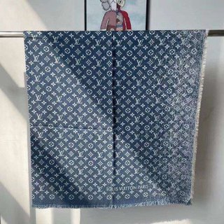 Classic and popular Louis Vuitton shawl? Monogram denim replica M71376