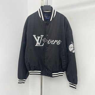 Louis Vuitton Replica Embroidered Lightweight Bomber vuo74665